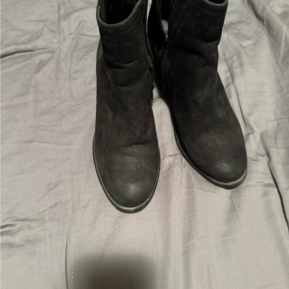 Black Women's Ankle Boots - Picture 5 of 6